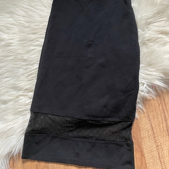 LULU’S Black Mesh Bodycon Dress - Picture 3 of 7